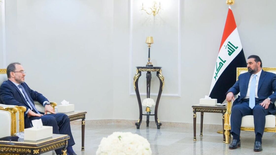 الحلبوسي والسفير الروسي يبحثان تعزيز التعاون بين بغداد وموسكو