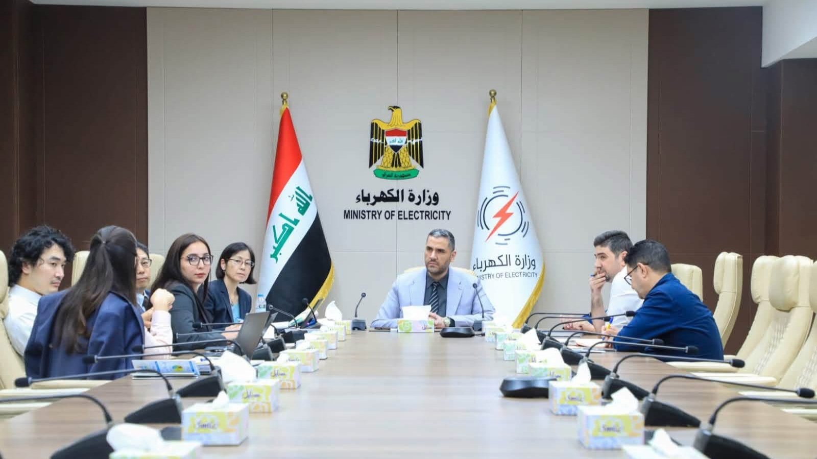 الكهرباء تبحث مع جايكا اليابانية التعاون في مشاريع الطاقة الشمسية